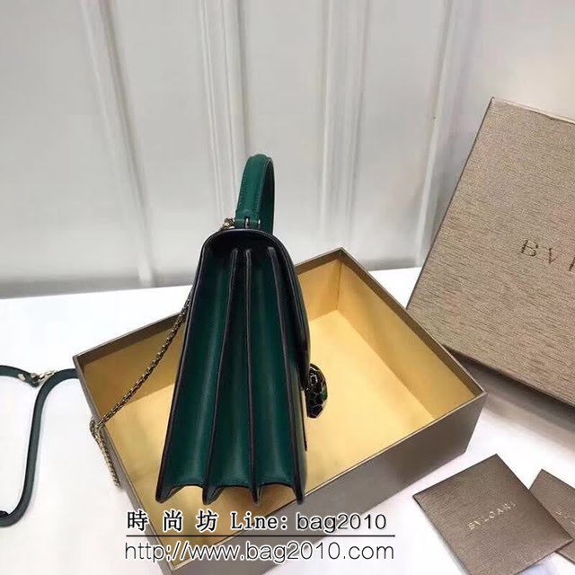 BVLGARI寶格麗 專櫃新款 蛇頭扣環 三層琺瑯蛇頭包 可手提肩背斜挎 B38329 FYD1353